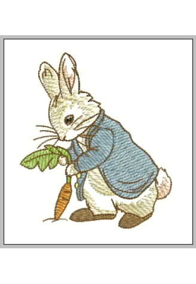 Chi061 - Peter rabbit picking carrot